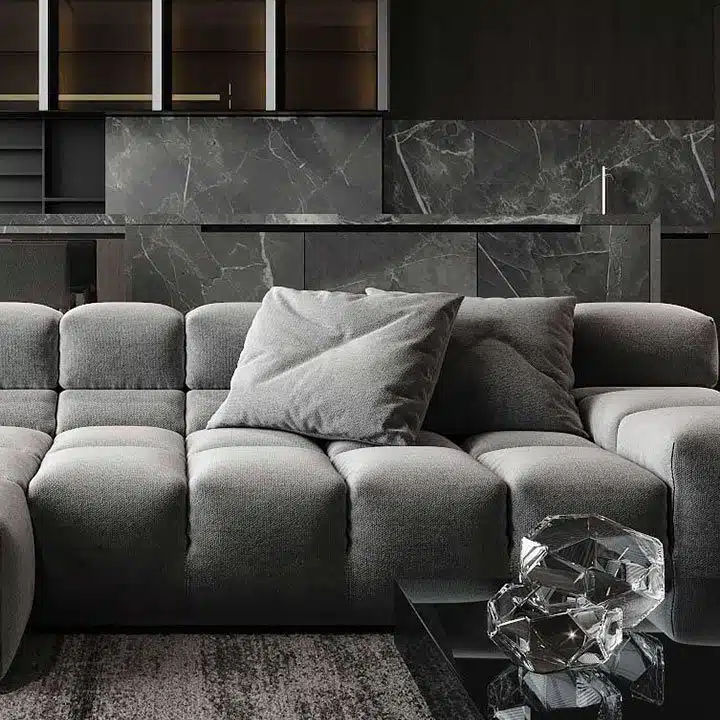 luxurious sofa sitting